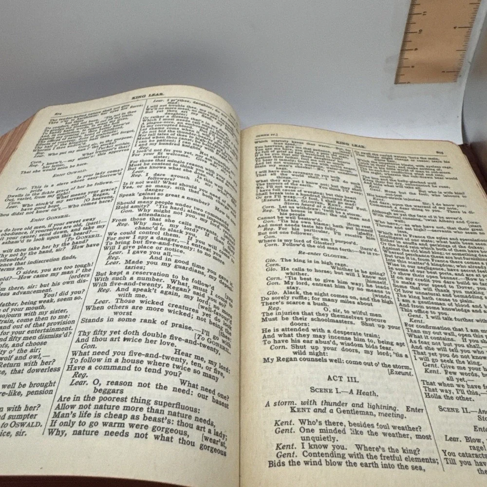 1930 The Complete Works, History, Life &‎ Notes of William Shakespeare Vintage